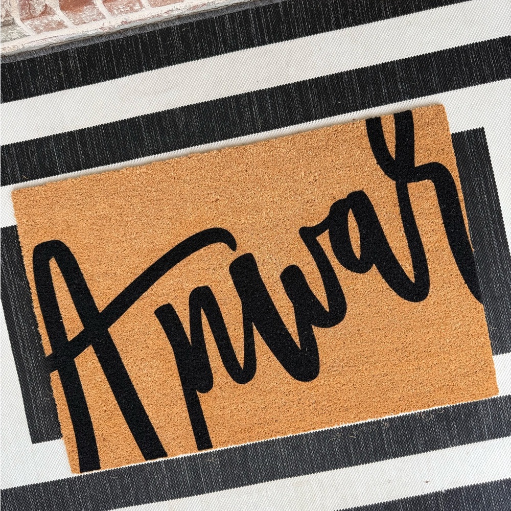 Personalized Last Name Doormats!